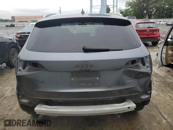 2016 Audi Q5 Premium Plus with VIN WA1D7AFP7GA037150, listed as a Copart auction lot 58072105 with 91,491 mi miles and Salvage title. Bid and sale history available at DreamBid. Image 6.