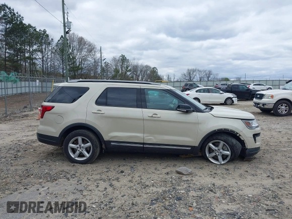 2018 Ford Explorer XLT with VIN 1FM5K7D8XJGA23931, listed as a IAAI auction lot 41845181 with 38,059 mi miles and . Bid and sale history available at DreamBid. Image 13.