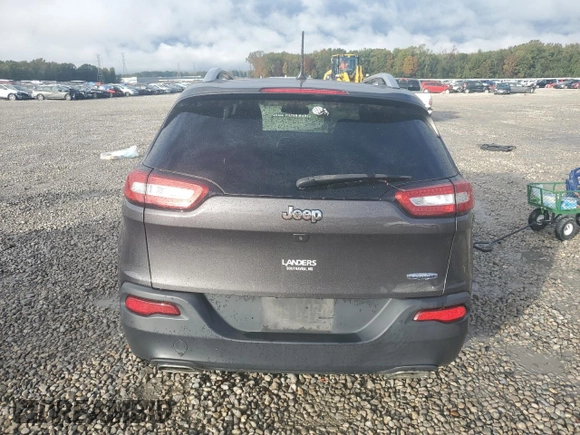 2018 Jeep Cherokee Latitude Plus with VIN 1C4PJLLX5JD503636, listed as a Copart auction lot 79114744 with 83,392 mi miles and Salvage Title. Bid and sale history available at carsss.com. Image 6.