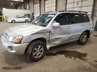 2004 Toyota Highlander with VIN JTEEP21A940064429, listed as a Copart auction lot 51803475 with 0 mi miles and Salvage Title. Bid and sale history available at carsss.com. Image 1.