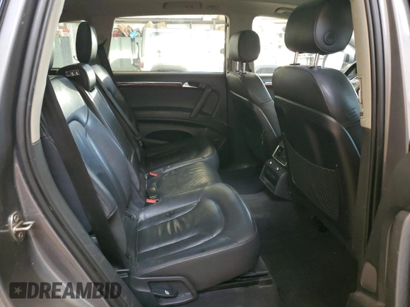 2012 Audi Q7 with VIN WA1VGCFE7CD004348, listed as a Copart auction lot 42711205 with 275,042 mi miles and Salvage title. Bid and sale history available at DreamBid. Image 11.