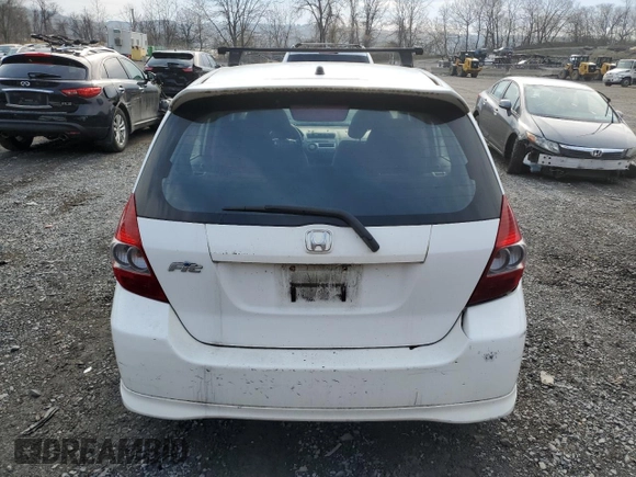 2007 Honda Fit Sport with VIN JHMGD38617S016721, listed as a Copart auction lot 53240505 with 238,523 mi miles and Clean Title. Bid and sale history available at carsss.com. Image 6.