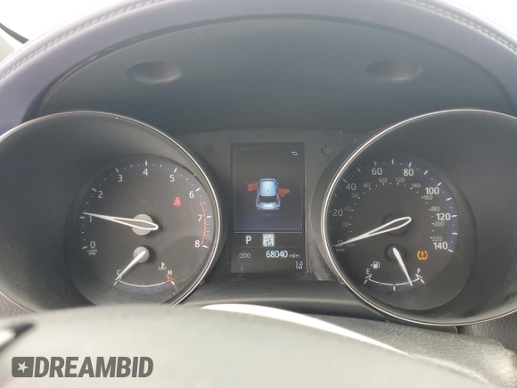 2021 Toyota C-HR LE with VIN NMTKHMBXXMR124104, listed as a Copart auction lot 50865005 with 68,040 mi miles and Salvage Title. Bid and sale history available at DreamBid. Image 9.
