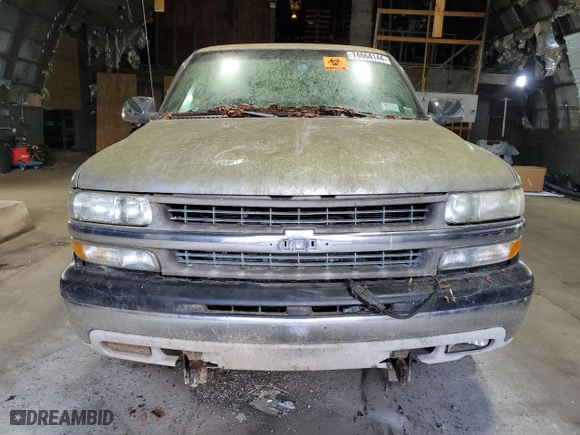2001 Chevrolet Silverado 1500 with VIN 1GCEK14V91E250112, listed as a Copart auction lot 74664144 with 0 mi miles and Clean Title. Bid and sale history available at carsss.com. Image 5.