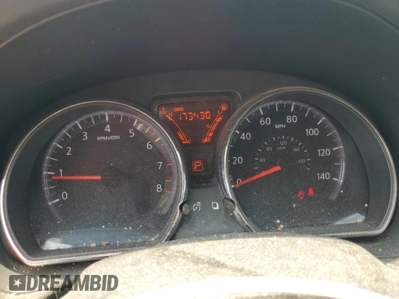 2014 Nissan Note S with VIN 3N1CE2CP8EL366742, listed as a Copart auction lot 60892485 with 173,430 mi miles and Salvage title. Bid and sale history available at DreamBid. Image 9.