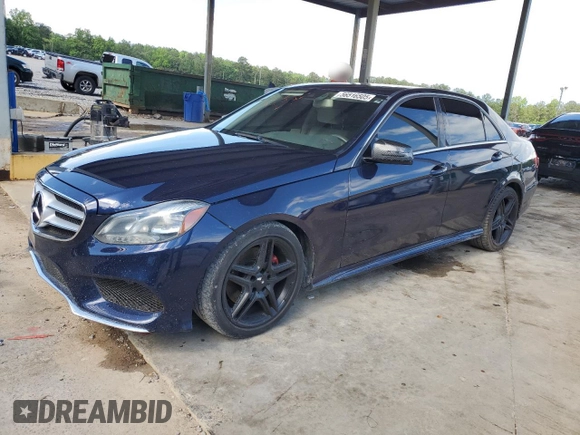 2014 Mercedes-Benz E 350 Sport with VIN WDDHF5KB4EA922498, listed as a Copart auction lot 56516505 with 115,773 mi miles and Clean Title. Bid and sale history available at DreamBid. Image 1.