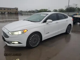 2018 Ford Fusion Titanium with VIN 3FA6P0RU3JR159176, listed as a Copart auction lot 50925345 with 114,696 mi miles and Clean title. Bid and sale history available at DreamBid. Image 1.