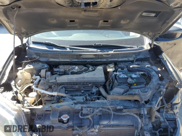 2016 Nissan Rogue SV with VIN KNMAT2MV8GP643775, listed as a Copart auction lot 47110385 with 114,330 mi miles and Salvage Title. Bid and sale history available at carsss.com. Image 14.