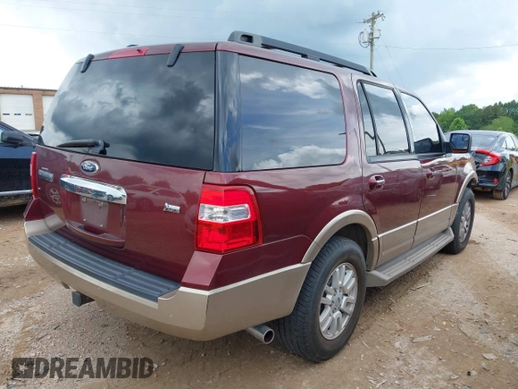 2013 Ford Expedition XLT with VIN 1FMJU1J50DEF22043, listed as a IAAI auction lot 42506609 with 168,515 mi miles and . Bid and sale history available at DreamBid. Image 4.