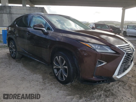 2017 Lexus RX with VIN 2T2ZZMCA5HC077517, listed as a Copart auction lot 69081722 with 42,643 mi miles. Bid and sale history available at carsss.com. Image 4.