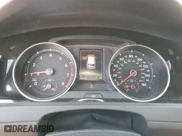 2018 Volkswagen Golf GTI S with VIN 3VW547AU1JM273853, listed as a Copart auction lot 61121453 with 66,398 mi miles. Bid and sale history available at carsss.com. Image 9.