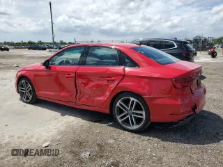 2019 Audi A3 Sedan Premium with VIN WAUAUGFF6KA089757, listed as a Copart auction lot 57540234 with 38,718 mi miles and Salvage Title. Bid and sale history available at carsss.com. Image 2.