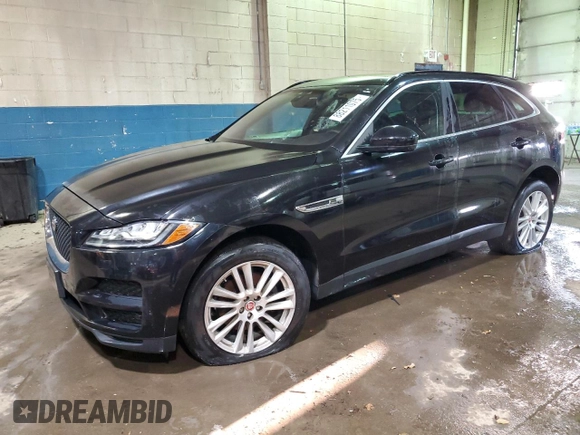 2017 Jaguar F-PACE 20d Prestige with VIN SADCK2BN2HA086854, listed as a Copart auction lot 88211075 with 76,355 mi miles and Salvage Title. Bid and sale history available at carsss.com. Image 1.