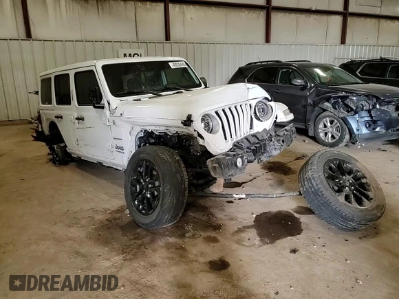 2021 Jeep Wrangler Unlimited Sahara с VIN 1C4JJXP61MW868399, выставлен на аукционе Copart как лот 49039445 с пробегом 35 387 миль миль и На запчасти • Non repairable. История ставок и продаж доступна на DreamBid. Изображение 12.