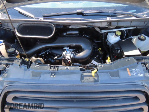 2019 Ford Transit with VIN 1FTYR3XM9KKB13116, listed as a Copart auction lot 55851905 with 75,854 mi miles and Salvage title. Bid and sale history available at DreamBid. Image 7.