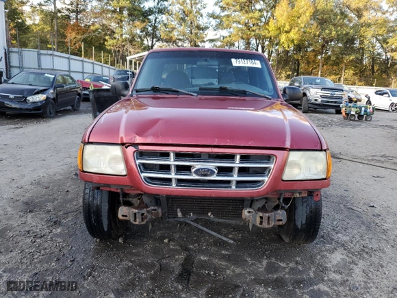 2001 Ford Ranger XL with VIN 1FTYR10DX1TA93403, listed as a Copart auction lot 79127184 with 214,269 mi miles and Salvage Title. Bid and sale history available at carsss.com. Image 5.