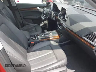 2018 Audi Q5 Premium Plus with VIN WA1BNAFY1J2036129, listed as a IAAI auction lot 42637234 with 75,016 mi miles and . Bid and sale history available at DreamBid. Image 5.