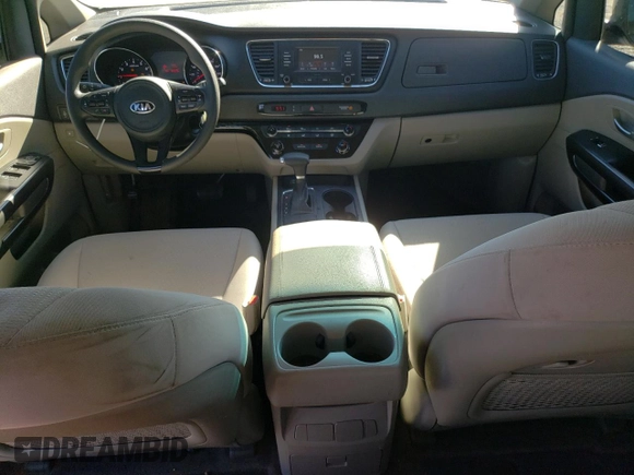 2017 Kia Sedona L with VIN KNDMA5C10H6279572, listed as a Copart auction lot 46491355 with 83,375 mi miles and Salvage Title. Bid and sale history available at carsss.com. Image 8.