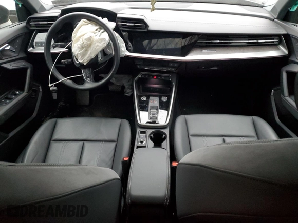 2022 Audi A3 Premium Plus with VIN WAUBUDGY7NA056094, listed as a Copart auction lot 44011554 with 17,217 mi miles. Bid and sale history available at carsss.com. Image 8.