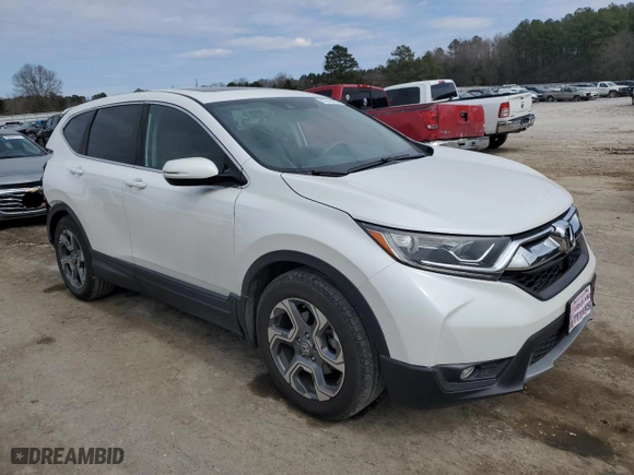2019 Honda CR-V EX with VIN 5J6RW1H58KA029278, listed as a Copart auction lot 47219135 with 125,454 mi miles and Salvage Title. Bid and sale history available at carsss.com. Image 4.