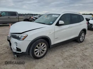 2016 BMW X3 sDrive28i with VIN 5UXWZ7C51G0M83555, listed as a Copart auction lot 87007234 with 111,070 mi miles and Salvage Title. Bid and sale history available at DreamBid. Image 1.