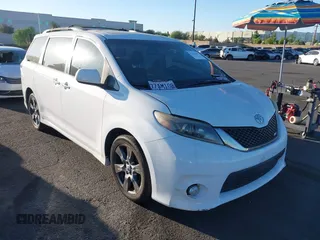 2017 Toyota Sienna SE with VIN 5TDXZ3DCXHS839141, listed as a IAAI auction lot 42616187 with 106,900 mi miles and . Bid and sale history available at DreamBid. Image 1.