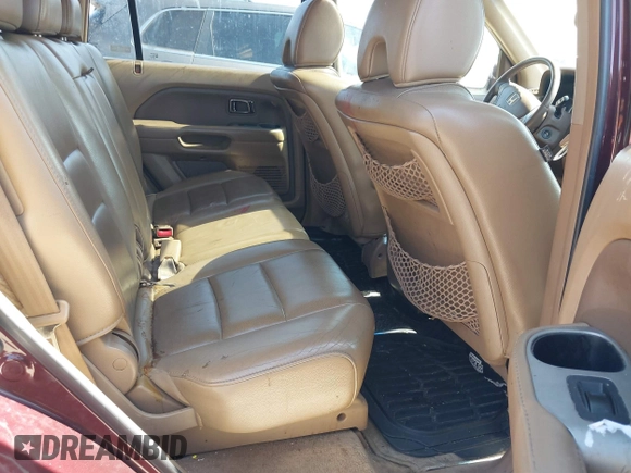 2007 Honda Pilot EX-L with VIN 5FNYF18667B002248, listed as a IAAI auction lot 41786397 with 193,748 mi miles and . Bid and sale history available at DreamBid. Image 8.