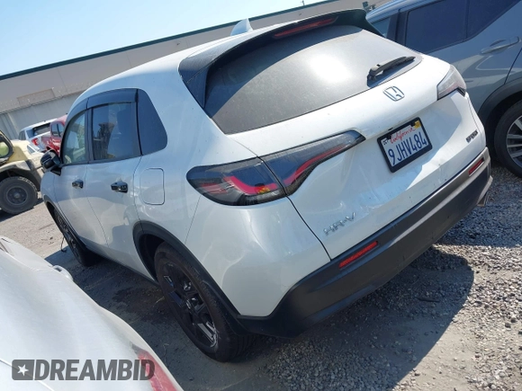 2024 Honda HR-V Sport with VIN 3CZRZ1H55RM721244, listed as a IAAI auction lot 42304006 with 16,901 mi miles and . Bid and sale history available at DreamBid. Image 3.