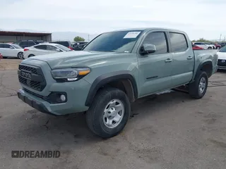2022 Toyota Tacoma SR with VIN 3TMCZ5AN0NM507320, listed as a IAAI auction lot 42220296 with 33,342 mi miles and . Bid and sale history available at DreamBid. Image 17.