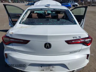 2021 Acura TLX w/Technology Package with VIN 19UUB6F40MA002356, listed as a IAAI auction lot 41757060 with 51,080 mi miles. Bid and sale history available at carsss.com. Image 16.