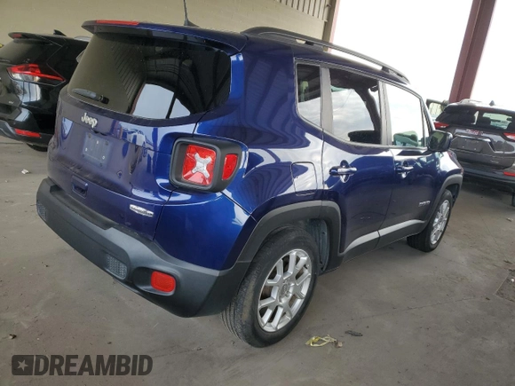 2020 Jeep Renegade Altitude with VIN ZACNJABB4LPL70631, listed as a Copart auction lot 87851985 with 76,442 mi miles and Clean Title. Bid and sale history available at DreamBid. Image 3.