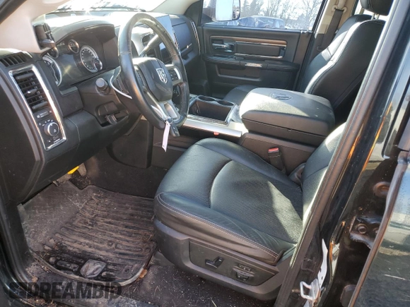 2015 Ram 2500 Laramie with VIN 3C6UR5NL3FG576801, listed as a Copart auction lot 46854805 with 120,821 mi miles and Salvage title. Bid and sale history available at DreamBid. Image 7.