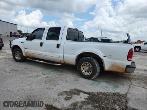 2002 Ford F-250 XL with VIN 1FTNW20F32EA27266, listed as a Copart auction lot 63110855 with 265,546 mi miles and Salvage title. Bid and sale history available at DreamBid. Image 2.