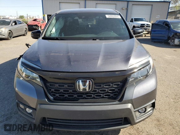2021 Honda Passport EX-L z VIN 5FNYF8H56MB032247, wystawiony jako Copart lot #54862895 z przebiegiem 64 941 mil mil oraz Szkoda całkowita • Salvage title. Historia ofert i sprzedaży dostępna na DreamBid. Obrazek 5.