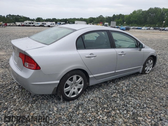 2008 Honda Civic LX with VIN 1HGFA16598L075744, listed as a Copart auction lot 54559954 with 163,383 mi miles and Salvage Title. Bid and sale history available at DreamBid. Image 3.