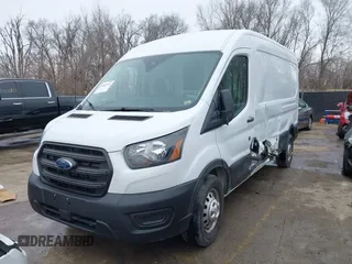 2020 Ford Transit with VIN 1FTBW9CG2LKB40905, listed as a IAAI auction lot 41485711 with 55,832 mi miles. Bid and sale history available at carsss.com. Image 2.