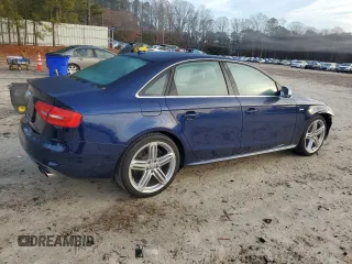 2014 Audi S4 Premium Plus with VIN WAUDGAFL2EA141963, listed as a Copart auction lot 85068784 with 40,269 mi miles and Salvage Title. Bid and sale history available at carsss.com. Image 3.