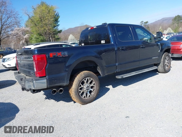 2022 Ford F-250 XL with VIN 1FT7W2BT2NEC21108, listed as a IAAI auction lot 41867532 with 111,185 mi miles and . Bid and sale history available at DreamBid. Image 4.