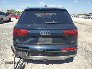 2017 Audi Q7 Premium Plus with VIN WA1LAAF74HD031710, listed as a Copart auction lot 52787805 with 57,298 mi miles and Salvage Title. Bid and sale history available at DreamBid. Image 6.