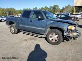2006 GMC Sierra 1500 SLT with VIN 2GTEK13T961118931, listed as a Copart auction lot 44368785 with 0 mi miles and Salvage Title. Bid and sale history available at carsss.com. Image 4.