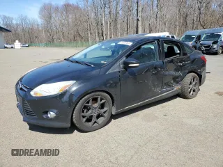 2014 Ford Focus SE with VIN 1FADP3F29EL297594, listed as a Copart auction lot 53249755 with 207,713 mi miles and Salvage Title. Bid and sale history available at carsss.com. Image 1.