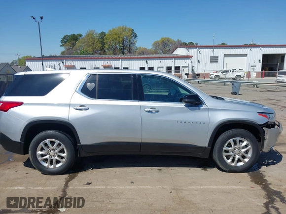 2021 Chevrolet Traverse LS with VIN 1GNERFKW1MJ255148, listed as a IAAI auction lot 41894997 with 74,333 mi miles. Bid and sale history available at carsss.com. Image 13.
