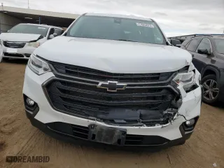 2021 Chevrolet Traverse Premier with VIN 1GNEVKKW1MJ117873, listed as a Copart auction lot 48254365 with 78,634 mi miles and Non Repairable. Bid and sale history available at carsss.com. Image 5.