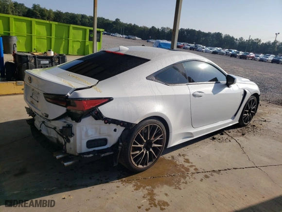 2020 Lexus RC F with VIN JTHDP5BC5L5007372, listed as a Copart auction lot 71937174 with 67,287 mi miles and Salvage Title. Bid and sale history available at carsss.com. Image 3.