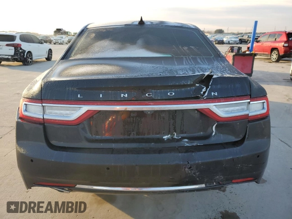 2018 Lincoln Continental Select with VIN 1LN6L9SK7J5603693, listed as a Copart auction lot 89057665 with 89,585 mi miles and Clean Title. Bid and sale history available at carsss.com. Image 6.