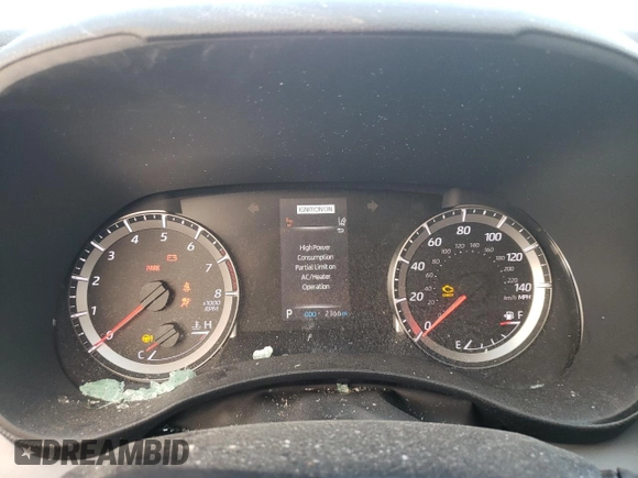 2022 Toyota Highlander LE z VIN 5TDBZRBH4NS246673, wystawiony jako Copart lot #40898463 z przebiegiem 2 366 mil mil oraz . Historia ofert i sprzedaży dostępna na DreamBid. Obrazek 9.
