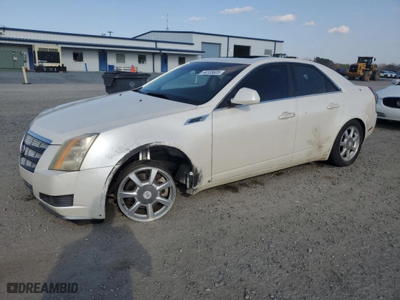 2009 Cadillac CTS RWD w/1SB with VIN 1G6DU57V190145214, listed as a Copart auction lot 44105605 with 205,679 mi miles and Salvage Title. Bid and sale history available at carsss.com. Image 1.