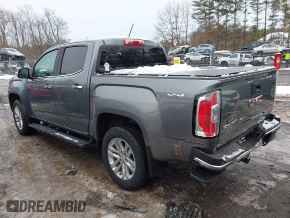 2018 GMC Canyon 4WD SLT with VIN 1GTG6DEN2J1301633, listed as a IAAI auction lot 41530624 with 98,771 mi miles. Bid and sale history available at carsss.com. Image 3.
