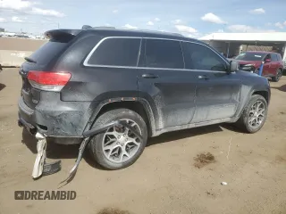2018 Jeep Grand Cherokee Sterling z VIN 1C4RJEBG4JC247355, wystawiony jako Copart lot #49888855 z przebiegiem 86 363 mil mil oraz Szkoda całkowita • Salvage title. Historia ofert i sprzedaży dostępna na DreamBid. Obrazek 3.