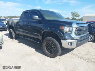 2018 Toyota Tundra 2WD SR with VIN 5TFRM5F12JX129889, listed as a IAAI auction lot 41435294 with 1 mi miles. Bid and sale history available at carsss.com. Image 1.